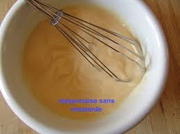 mayo sans moutarde