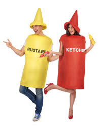 moutarde et ketchup