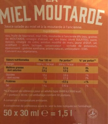 Découvrez la Sublime Sauce Salade Miel Moutarde Amora pour Épicer Vos Plats