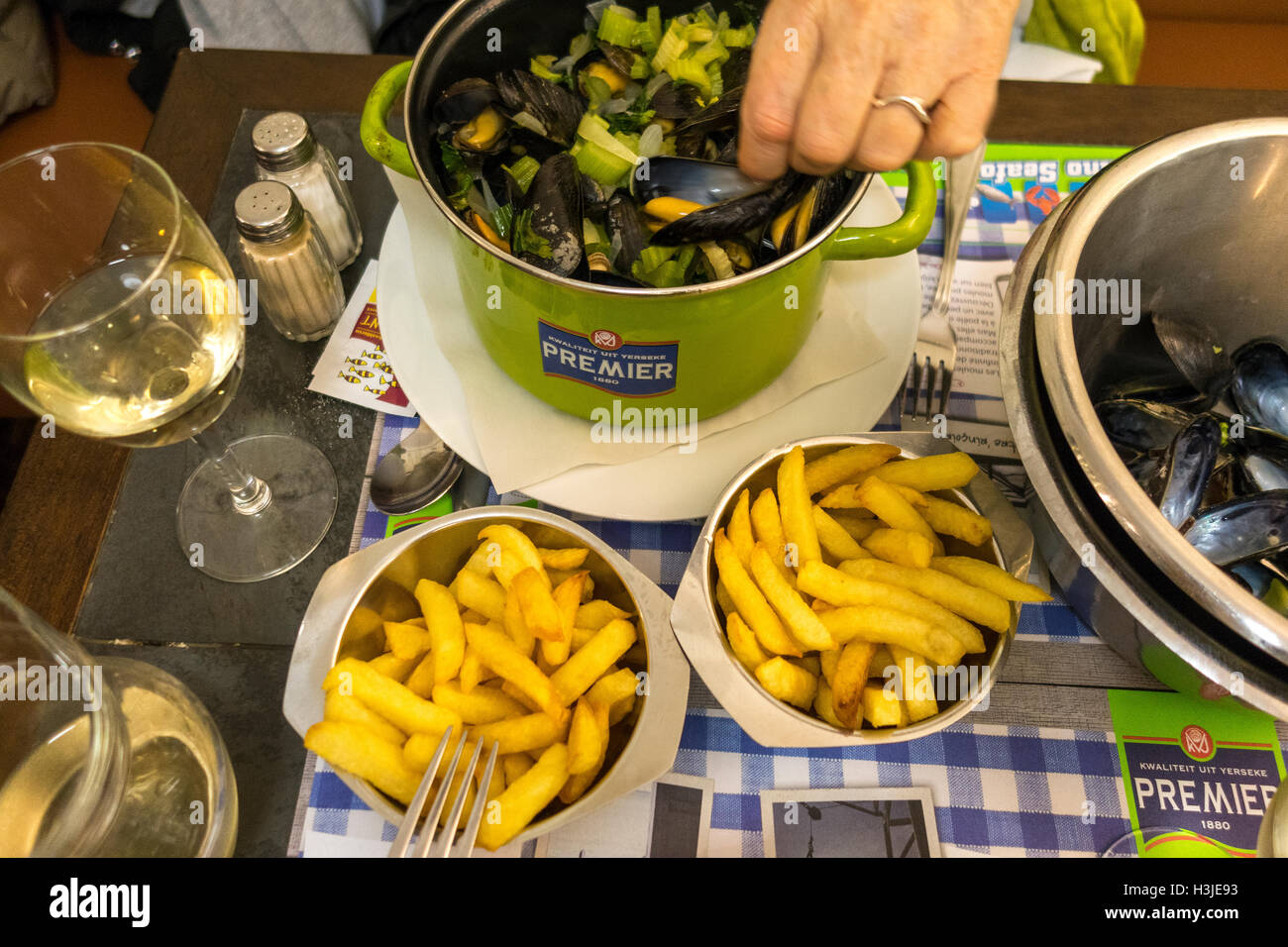 restaurant moules frites bruxelles